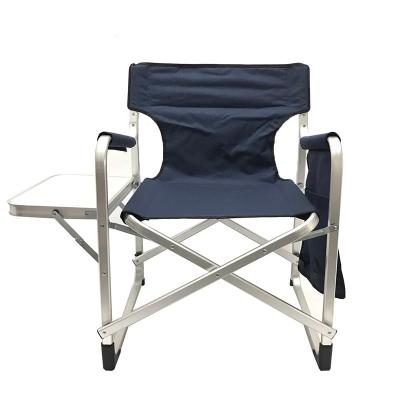 China Modern Director Style Aluminum Frame Folding Outdoor Chair with Strong Folding Design for sale