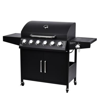 China 149*55*109 cm Gas Grill And Oven Bbq Stainless Hybrid Grill For Outdoor Barbecue for sale