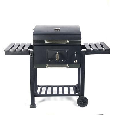 China Grill de carvão de madeira facilmente montado com mesa lateral e 27.5 * 42.5cm * 2pcs Grade de cozinha à venda