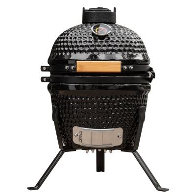 Chine 48*36*58cm fumeur portable galvanisé Kamado gril en céramique avec couvercle et ventilation à vendre