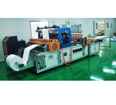 中国 Automatic HEPA Pleating Machine Servo Motor Knife Blade Pleating Machine 販売のため