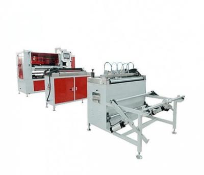 Chine Durable Industrial Full Auto Knife Paper Pleating Production Line G4 à vendre