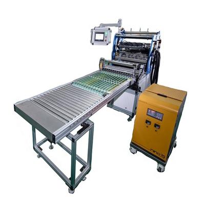 China Factory Special Hot Selling Automatic Air Filter Servo Pasting Paper Folding Production Line Te koop