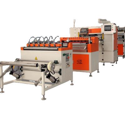 Cina Efficient Automatic Paper Folding Pasting Production Line 1KW in vendita