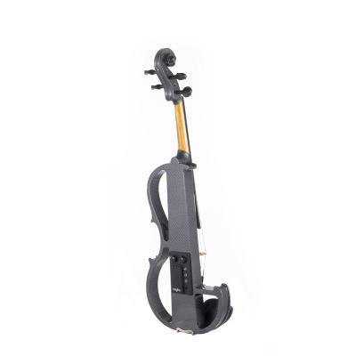 China On his thirty one 4/4,3/4,1/2,1/4 cheap instrument for kids school gold strings case music mp3 electric violin for sale