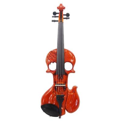 China maple for electric violin hofner 4/4 bass guitar cheap plastic professional for sale used electric violin for sale