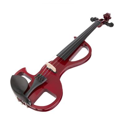 China New design aaaaaa better maple hair bow setter 4/4 post sound antique 5 string electric violin for sale