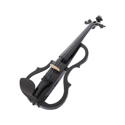 China Maple For 4/4 Electric Violin 4/4 Fiberglass Glasser Girl Paint With Best Bow Hair Acoustic Electric Violin for sale