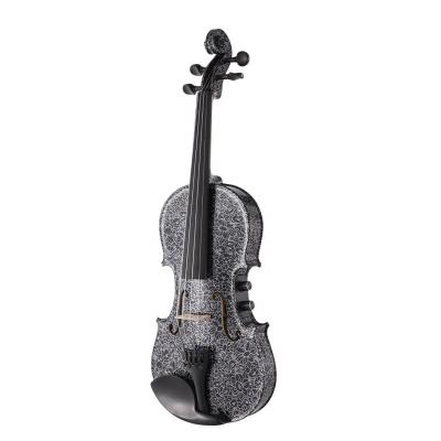 China Brand 4 4/4 Brand Impeccable High Quality Superior Strings 4/4 OEM Handmade Professional Fiddle Electric Acoustic Violin for sale