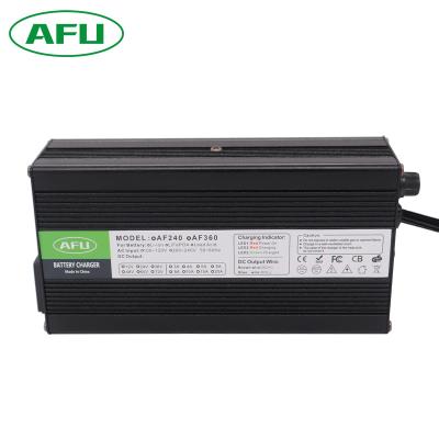 China 11S 40.7V 46.2V 4A Li-ion battery factory outlet lithium battery charger for 11S 40.7V 42V lithium battery battery charger for sale