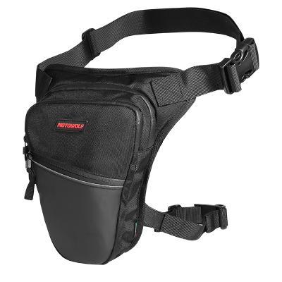 China Durable Thoughtful Hip Motor Bike Thigh Outdoor Packing Multifunctional Waist Bags Motorcycle Leg Bag for sale