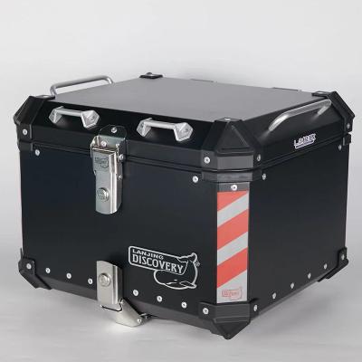 China 38L/35L/Alu/Aluminum Waterproof Motorcycle Side Box Food Delivery 40L Motorcycle Tail Boxes for sale