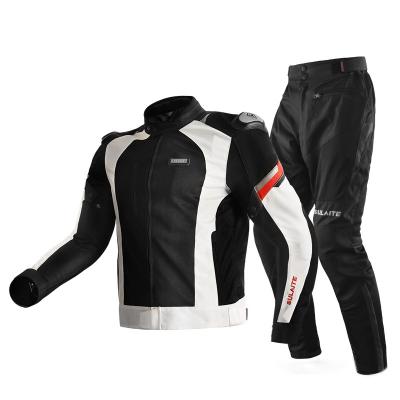 China SULAITE Safety Breathable Mesh Protective Motorbike Motorcycle Riding Jacket Men Breathable Motorcycle&Auto Racing Wear for sale