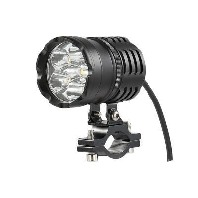 China Motorbicyle Strobe 12-80V Led Strobe Motorbike Auxiliary Light Accessories Head Light Led Motorcycle Spot Light for sale