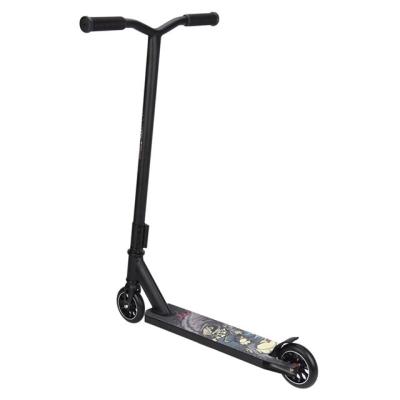 China Portable And Convenient Two Wheels 100mm Adult Kids Pro Lightweight Professional Entertainment Stunt Scooter for sale