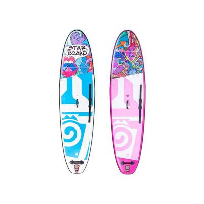 China Nice price inflatable unisex stand up paddle board surfboard paddle board with six kinds of accessories for sale