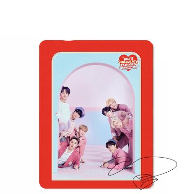 China Wholesale KPOP Idol Merchandise HEATING Lost Kids 2nd Factory LoveSTAY Chocolate Printed Rubber Mouse Pad for sale