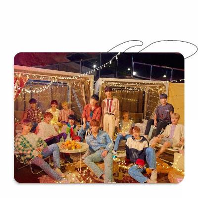 China Wholesale HEATER Kpop Seventeen Printed Rubber Mouse Pad for sale