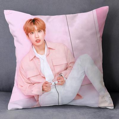 China Wholesale KPOP Idol Goods Children's Day NACFIC Folded Stray Soft Pillow Case Cushion Cover for sale