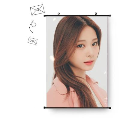 China The Other Twice Wholesale Kpop Idol Japan The Best Of Concept Album TWICE4 Photo Tapestry Fabric Poster Hanging Picture for sale