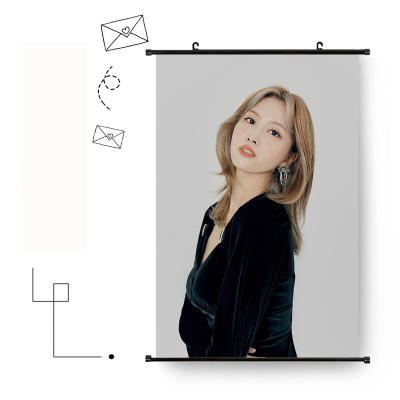 China Other Kpop TWICE 4th WORLD TOUR Icon Hanging Pictures Tapestry Wholesale Fabric Poster for sale