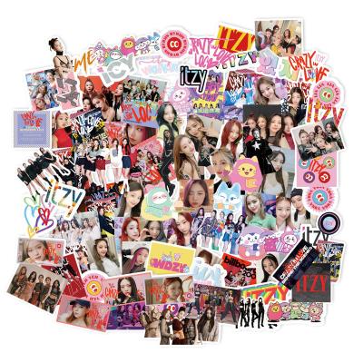 China Kpop Wholesale KPOP Idol Star Sticker 94pcs/set ITZY Decorative Stickers for sale