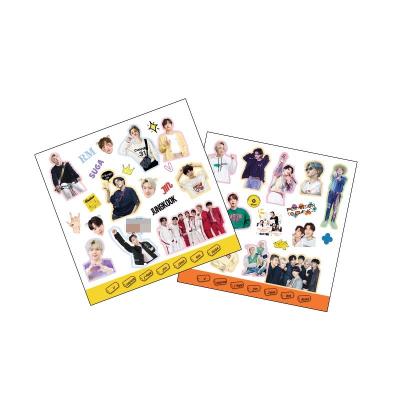 China 2022 Kpop Wholesale Kpop Idol Sticker Bangtan Boys LICENSE To Dance Sticker for sale