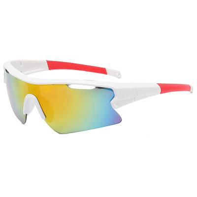 China Men's Anti UV400 Sports Sunglasses Outdoor Cycling Windproof Rising Motor Lenses 2023 Women UV400 Ultraviolet Proof Sunglasses for sale