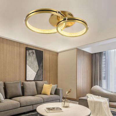 China Surface Mounted American Style Contemporary House Flush Mount Modern LED Ceiling Lights Flat Ceiling Light for sale