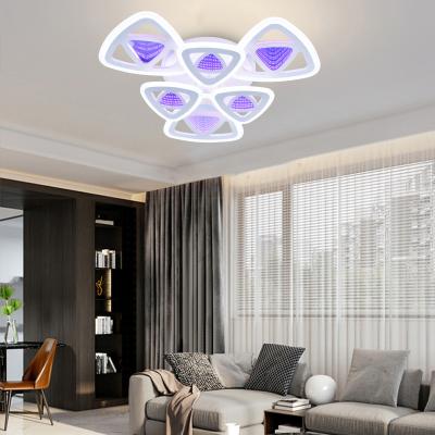 China Surface Mounted Nordic Modern Living Room Flush Mount LED Lighting Ceiling Luxury Ceiling Lights Fixtures for sale