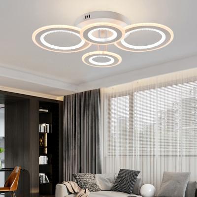 China Surface Mounted Minimalist Contemporary Decorative Ceiling Lighting Modern Chandelier Ceiling Light Fixtures for sale