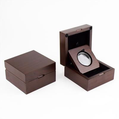 China Handmade Custom Honor Coin Medal Collection Box Gold Coin Packaging Box Luxury Medal Coin Display Box for sale