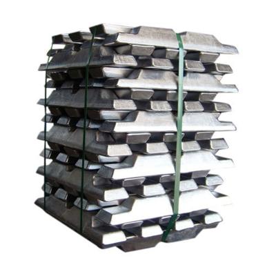 China Factory Wholesale 99.9% Hard Aluminum Alloy Zinc Ingot Price Per Kg Pure Aluminum Alloy Ingot 99.7 Aluminum Ingot Price for sale