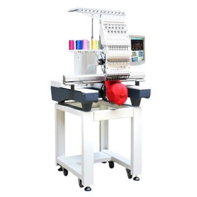 China USA Warehouse High Effciency Automatic Computer Single Head T-shirt Cap Embroidery Machine Price for sale