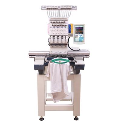 China Automatic High Speed ​​Digital 12 Colors One Head Single Head 3d Cap Computer Embroidery Machine For Custom for sale