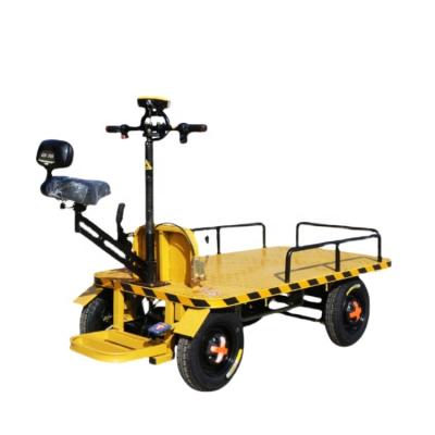 China Industrial Sized Cost Effective Heavy Duty Electric Platform Cargo Trolley for sale