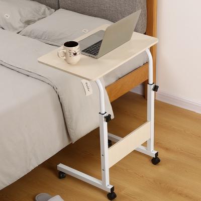 China Mobile Foldable Laptop Desk Computer Stand with Wheels for sale