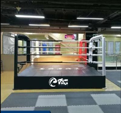 China High quality steel and PU premium quality custom boxing ring 4x4m with OEM boxing ring service for sale