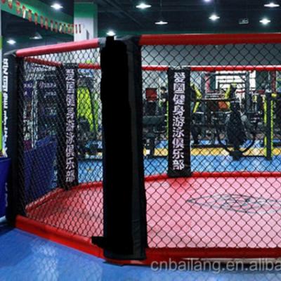 China black octagonal ufc 5 m x jaula de precio de malla championship 5 m x 30cm cage BL-MK Muttahida Majlis-e-Amal octagon for sale