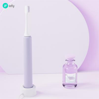 China Dupont Brush Acceptet Customized Black Purple Green White 2022 Adult Electric Toothbrush for sale