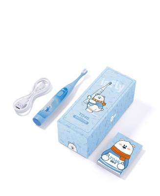 China HOME AND TRAVEL Child Care Sonic Electric Toothbrush Portable 3 Modes Electric Oral Toothbrush For Children for sale