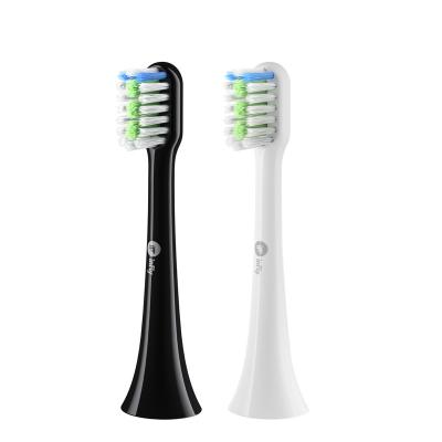 China Hotel 3D Dupant Electric Toothbrush Heads 4 PCS Toothbrush Brush Head for infly electirc sonic toothbrush PT02 for sale