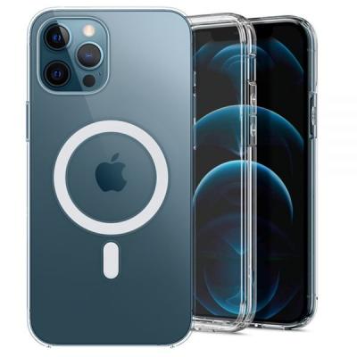 China Hot Selling Obastyle Amazon Tpu Mobile Phone Cover Case Hard Transparent Magnetic Support Magsafes Anti-drop Iphone12 12pro 12pro Max for sale