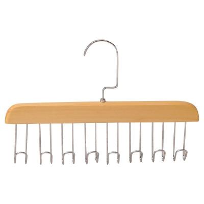 China Behind Doors/On the Walls Wholesale Custom Metal Hooks for Multifunctional Multi Layer Coat Hanger Wood Hanger for sale