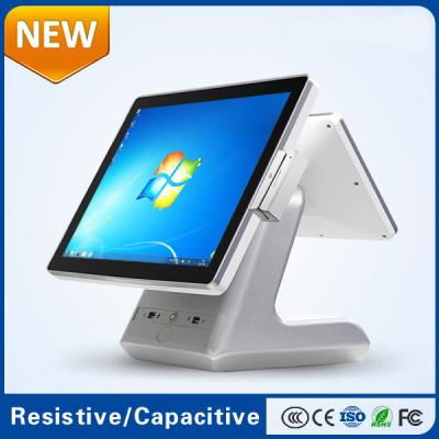 China White Two Touch Screen business cash register system / android pos terminal for sale