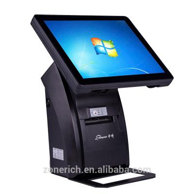 China Windows 7 Android business cash register system 15 inch touch screen for sale