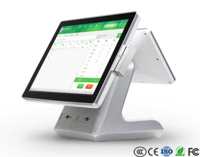 China 2 Touch POS System Democratic Republic all in one pos system with Card Reader for sale