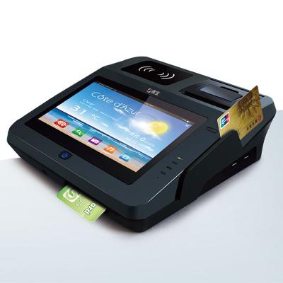 China 10 inch All in One Touch Screen Android POS System with Printer / 3G  / Magcard for sale