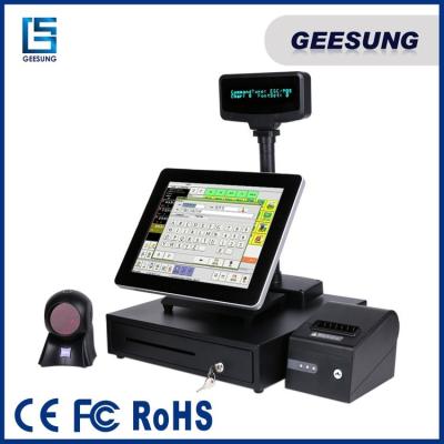 China Small Height Adjustable VFD Customer Display ROHS for POS Pole for sale