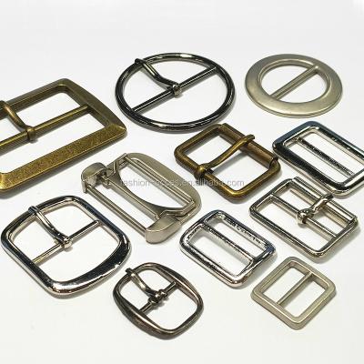 China High Quality D-Ring Metal Pin Rolling Square Belt Buckles for sale